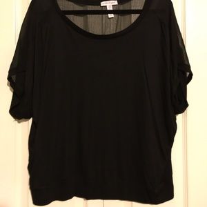 Sheer Shouldered Top